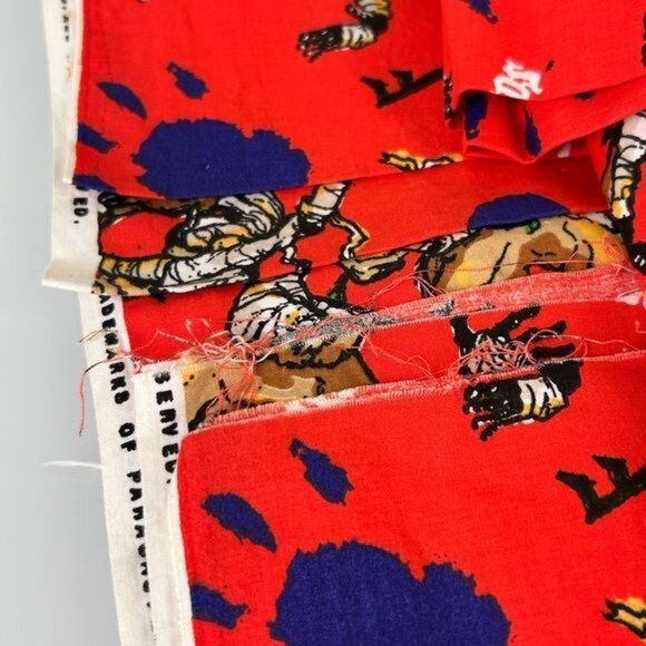 Goosebumps Vintage R.L. Stine 1997 Muddy Creek Stomp Fabric Egyptian Mummy 53” - Picture 5 of 6